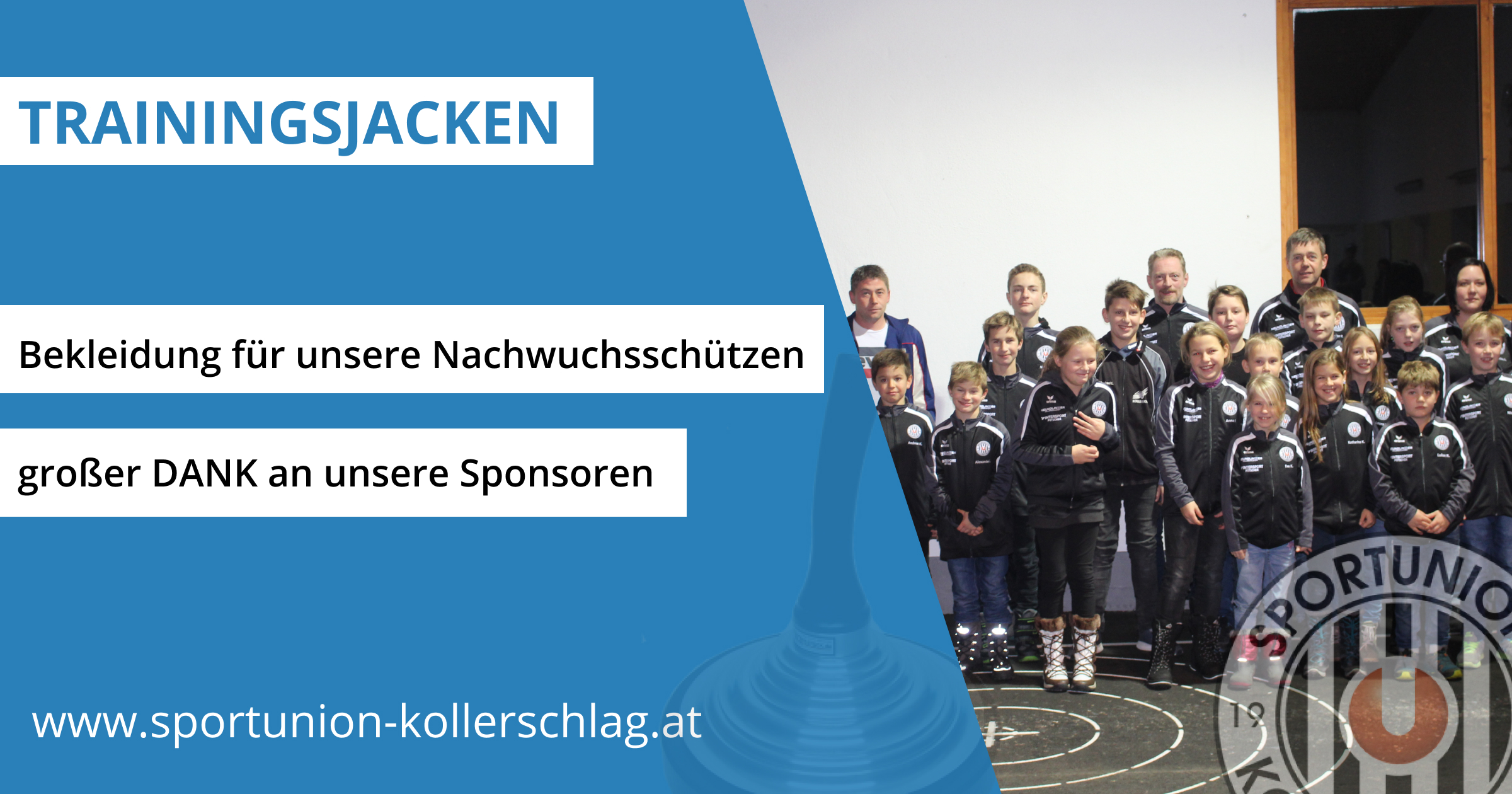 Übergabe der neuen Trainingsbekleidung & Vereinsmeisterschaft im Zielschießen