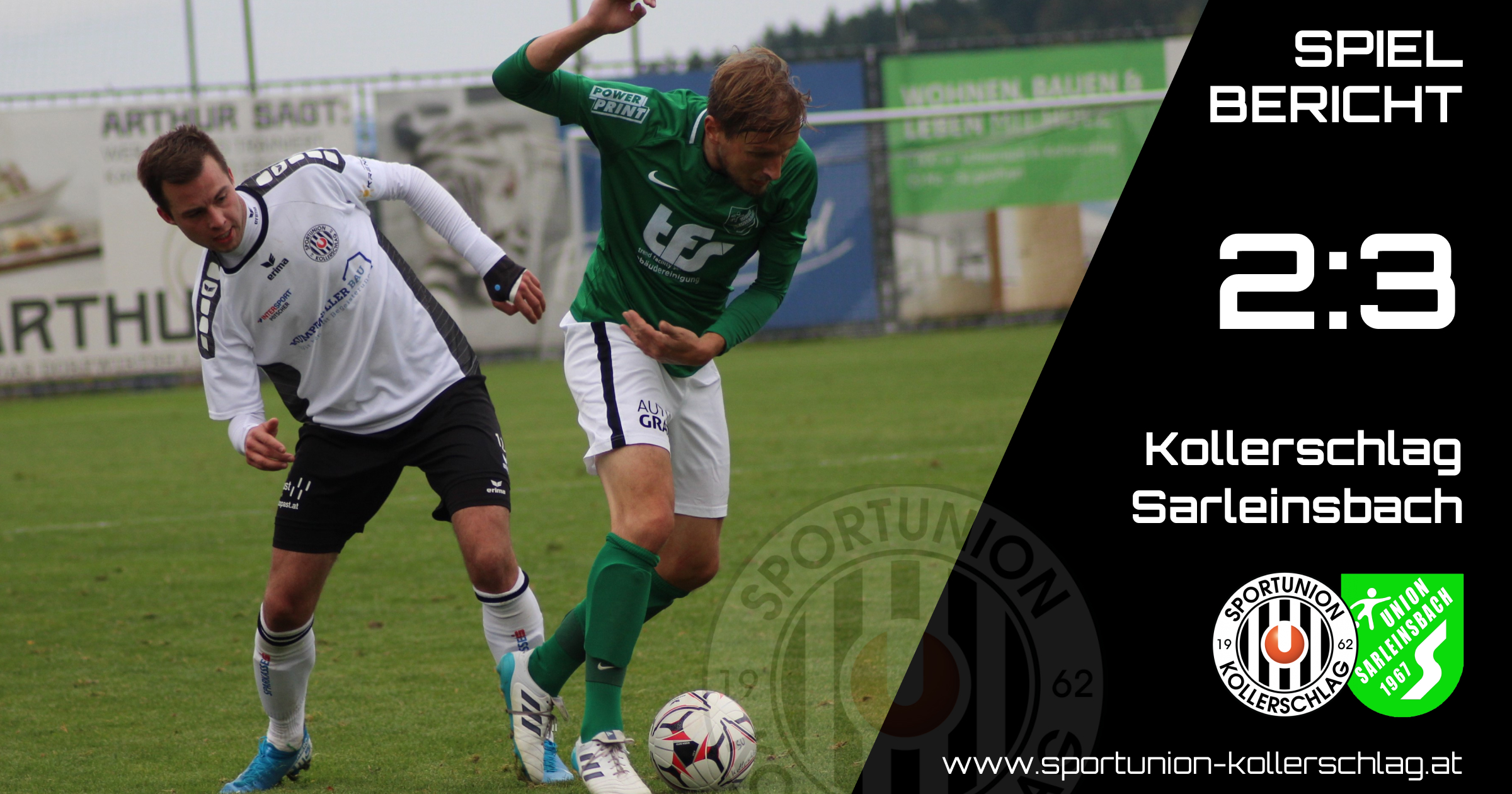 Derbyniederlage nach 2:0 Pausenführung